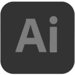 adobe illustrator resized bw